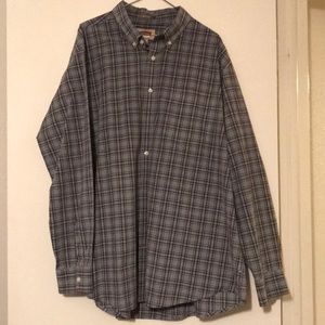 EUC, worn once, men’s dress shirt